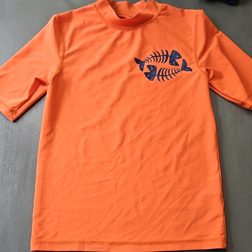 Cherokee Vibrant Orange Swim Top